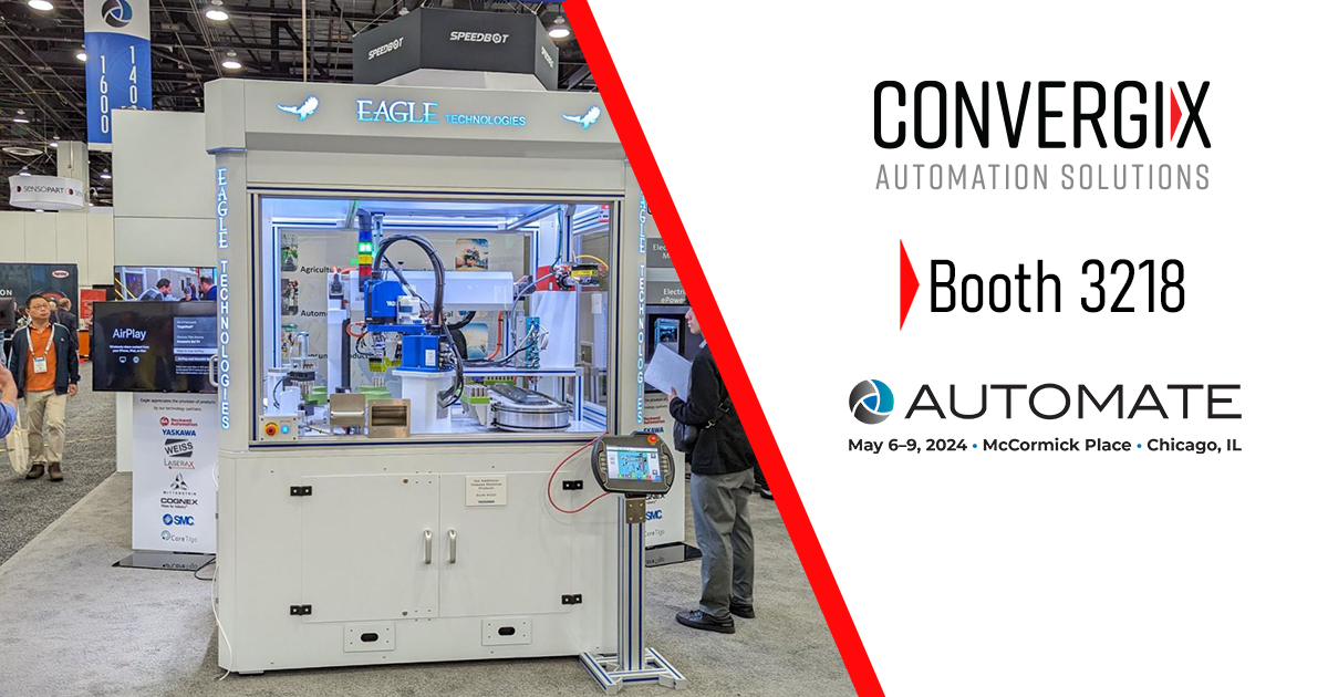 CONVERGIX and Eagle Automate 2023 booth